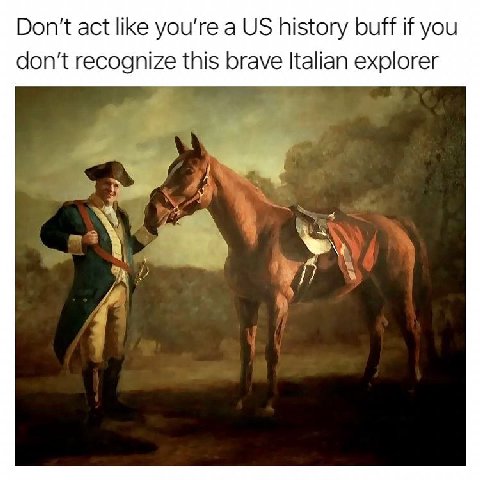 Don't act like you're a history buff if you don’t recognize this brave Italian explorer