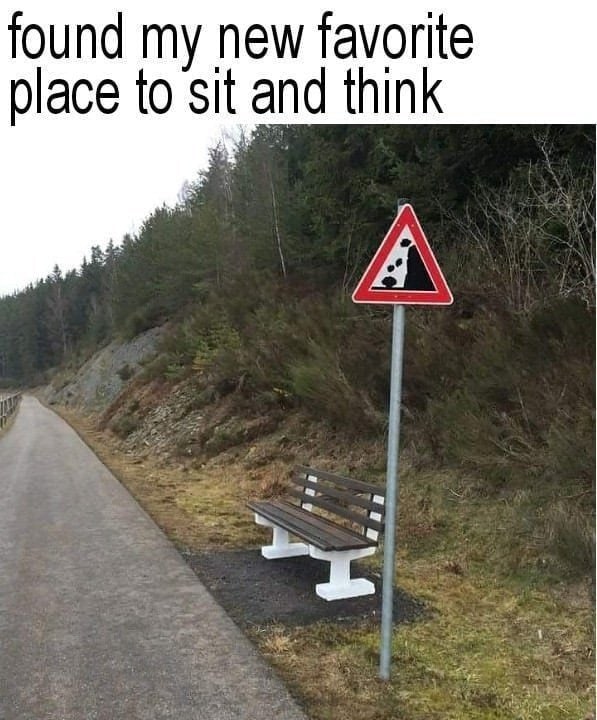 found new favorite place to sit and think
