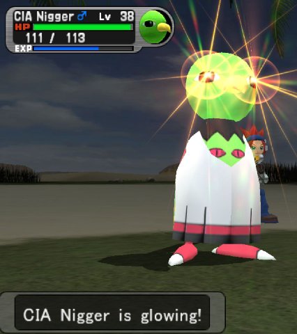CIA Nigger 38 113 CIA Nigger is glowing!