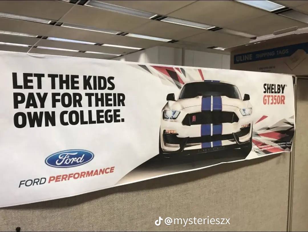 LET THE Kin PAY FOR THEIR FORD