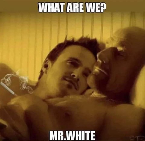 WHAT АВЕ WE? MR.WHITE