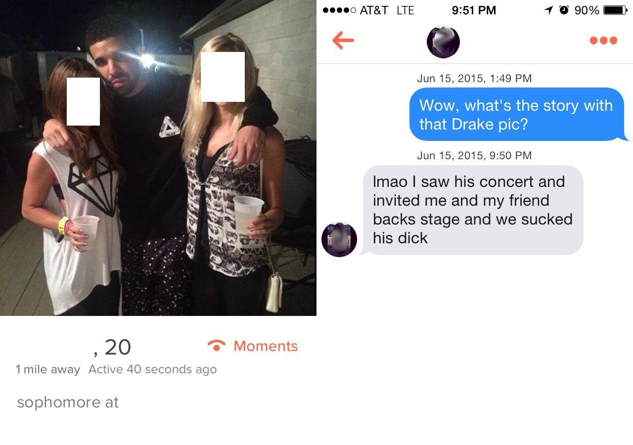 AT&T LTE 9:51 47 90% eee “а Jun 15, 2015, 1:49 Jun 15, 2015, 9:50 Imao saw his concert and invited me and my friend backs stage and we sucked his dick Moments 20 1 away Active 40 seconds ago sophomore