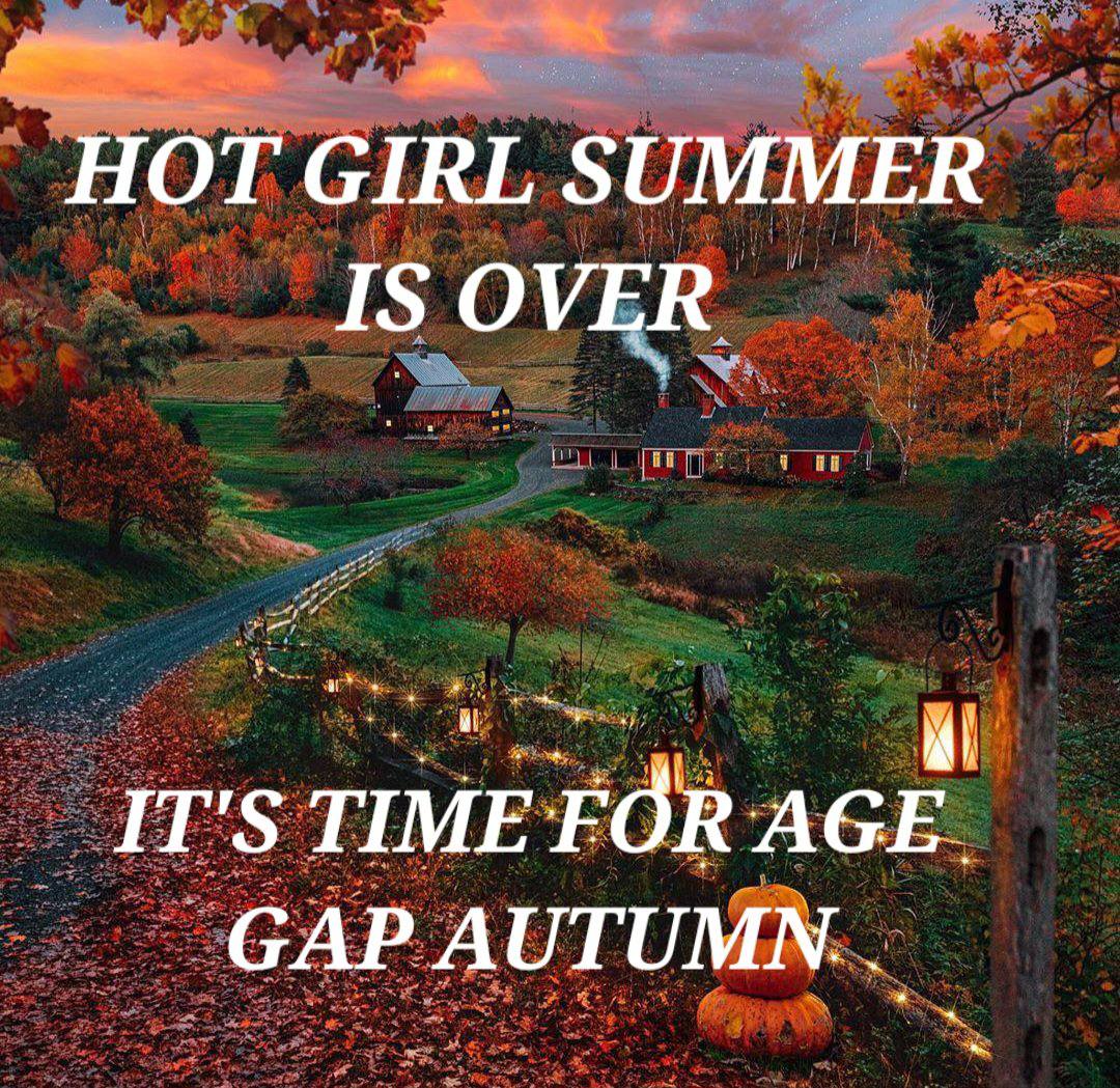 НОТ GIRL SUMMER IS OVER IT'S TIME FOR АСЕ. GAP