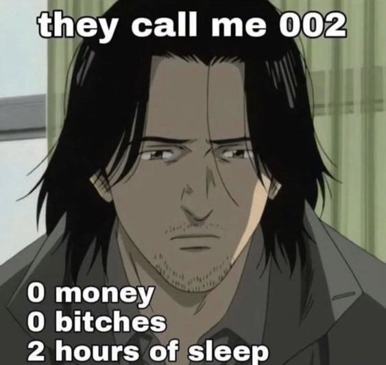 call 002 О топеу О bitches 2 hours of sleep
