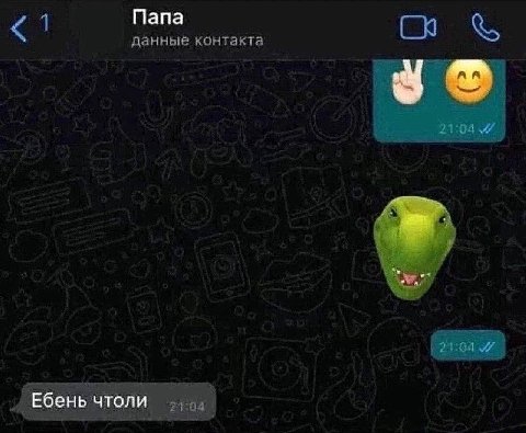 данные контакта