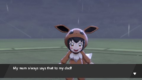 My mum always says that to my dad!