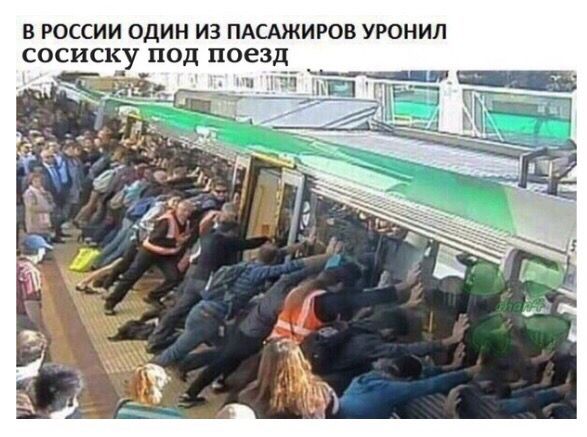 В РОССИИ ОДИН ИЗ ПАСАЖИРОВ УРОНИЛ сосиску под поезд 3 2