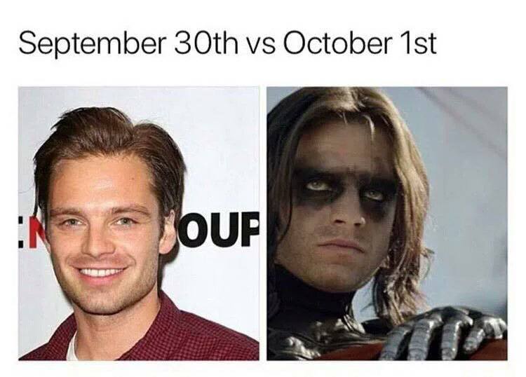 September 3Oth October