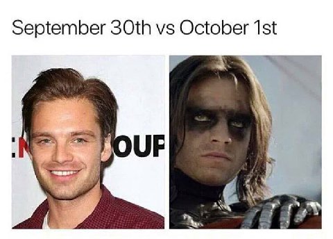 September 3Oth October