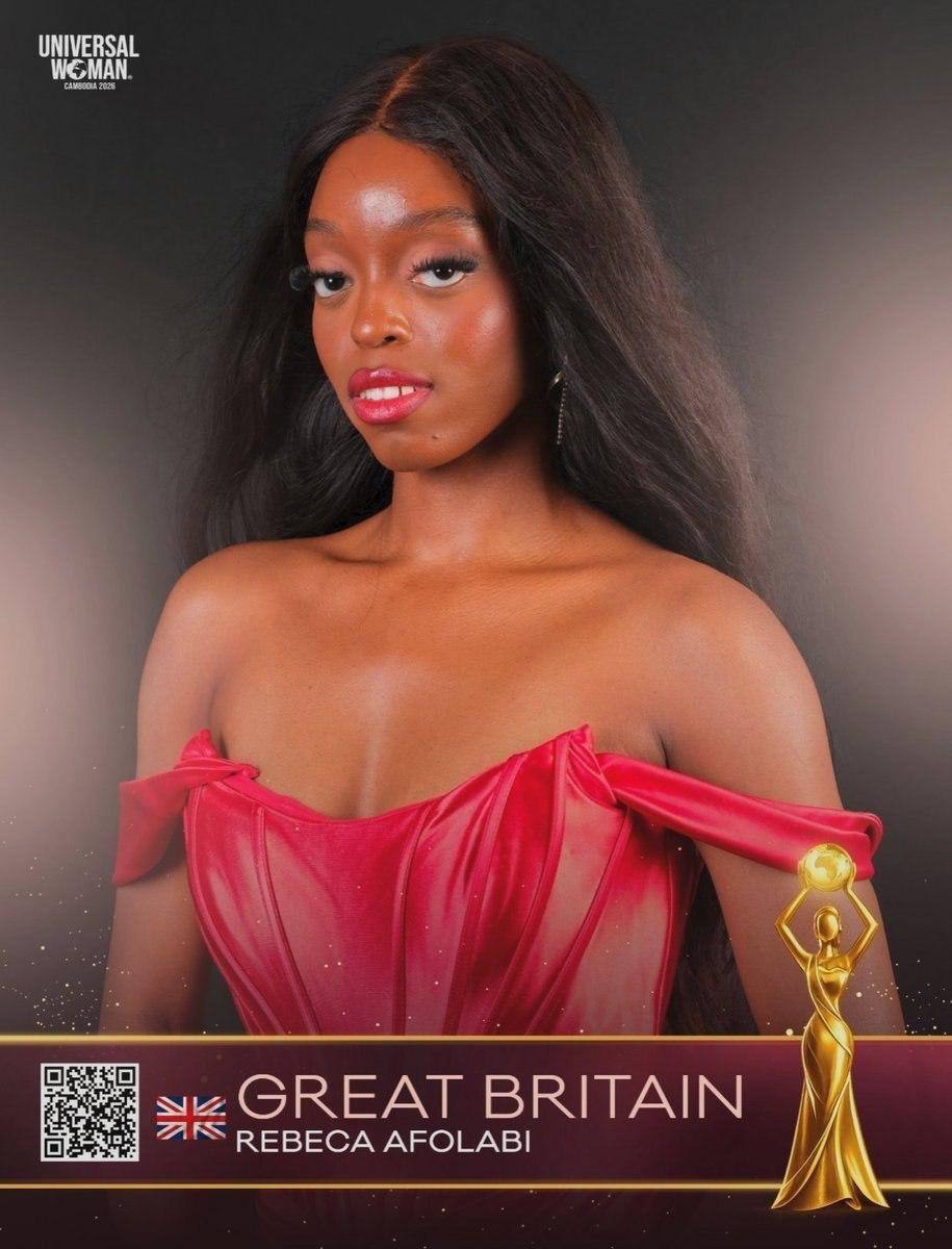 UNIVERSAL siz GREAT BRITAIN REBECA AFOLABI