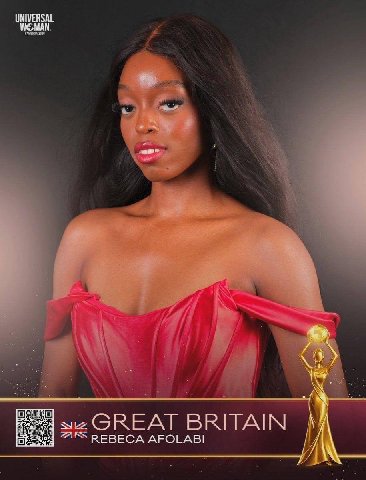 UNIVERSAL siz GREAT BRITAIN REBECA AFOLABI