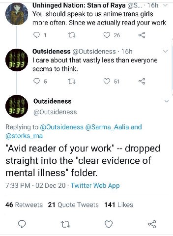 Banger tweet Mr Land
