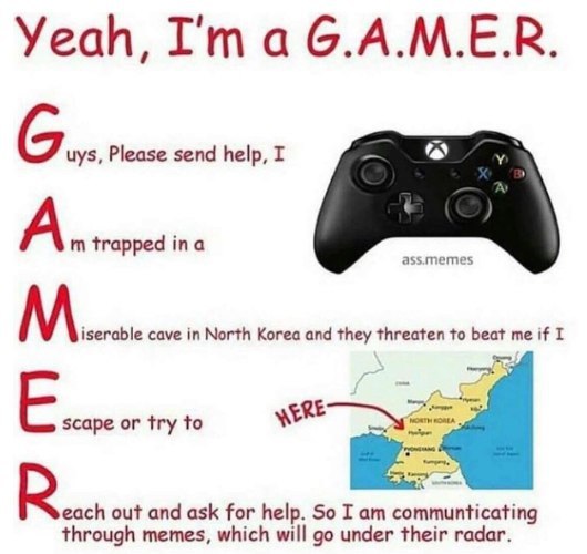 Yeah, б.А.М.Е.В С... Please send help, I а$$.плегле$ cave in North Korea and they threaten to beat me if I each out and ask for help. So I communticating through memes, which will under their radar