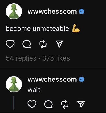 wwwchesscom become unmateable wwwchesscom wait