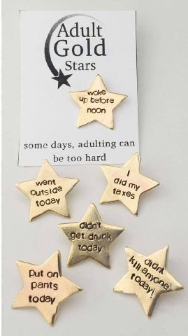 Stars Up before noon some days, adulting can too hard а Put Pants