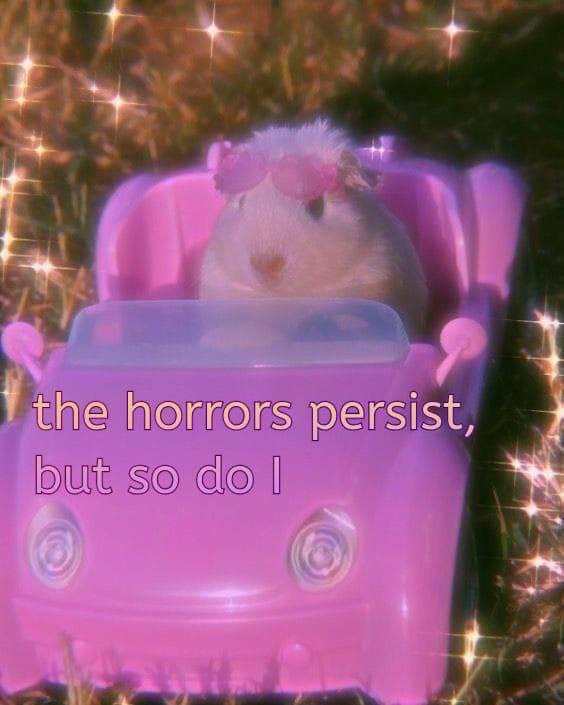 horro persist, but so
