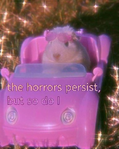 horro persist, but so