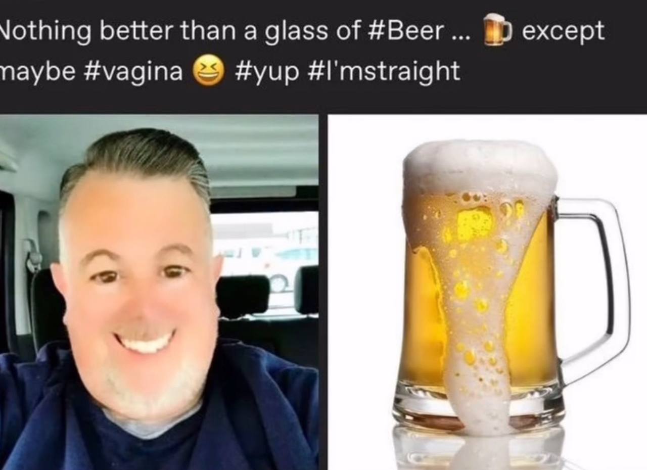othing better than а glass of #Beer... except aybe #vagina #yup
