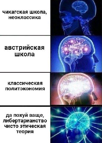 чикагская школа, неоклассика австрийская школа классическая политэкономия да похуй ваще, либертарианство чисто этическая теория