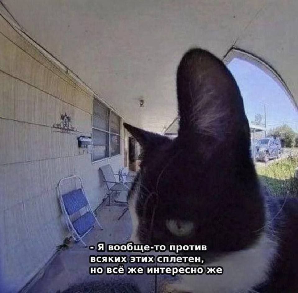и Я вообще-то против всяких этих сплетен, но всё же интересно же