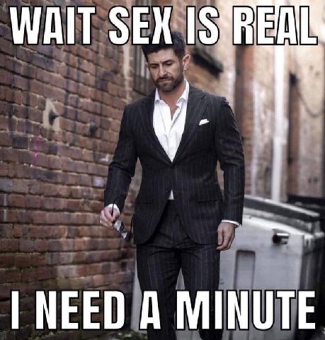 WAIT SEX 7 у у NEED А MINUTE
