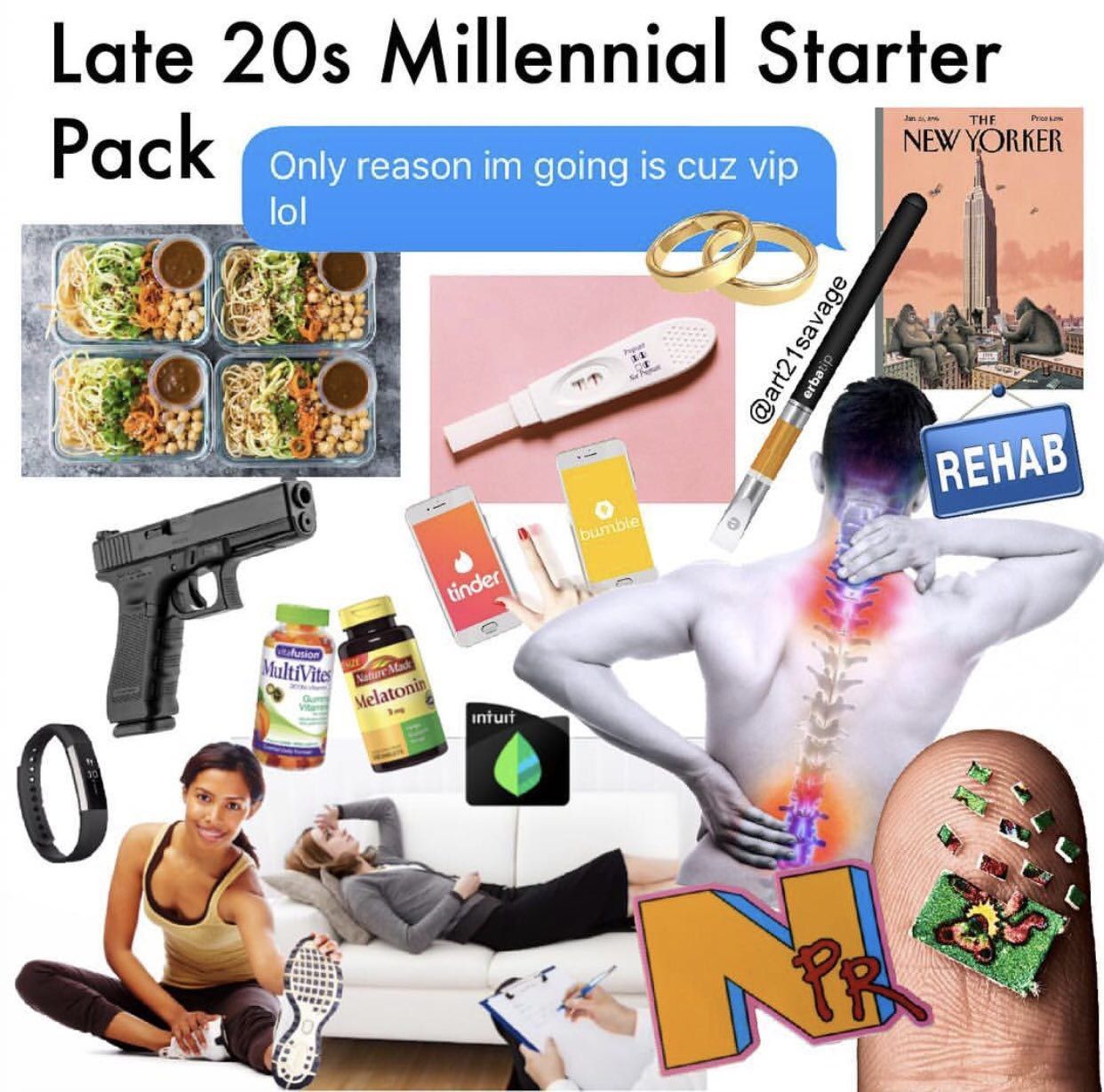 Late Millennial Starter NEW YORKER Pac Only reason going is cuz vip lol у” 7 3 inturt i ЧЕ