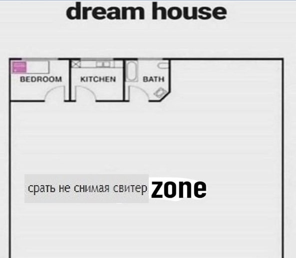 dream house срать не снимая свитер