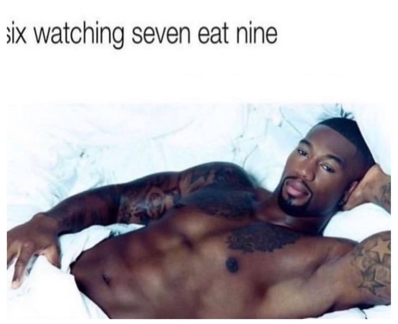 watching seven eat nine