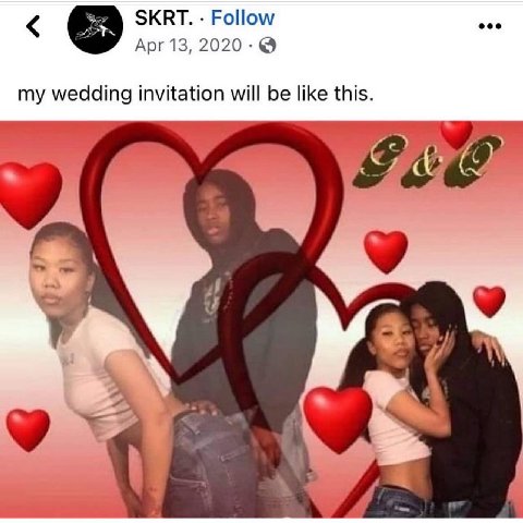 SKRT. Follow Apr 13, 2020 my wedding invitation will be like this.