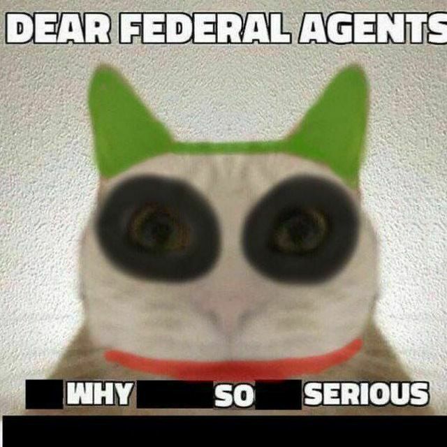 FEDERAL AGENTS SO SERIOUS