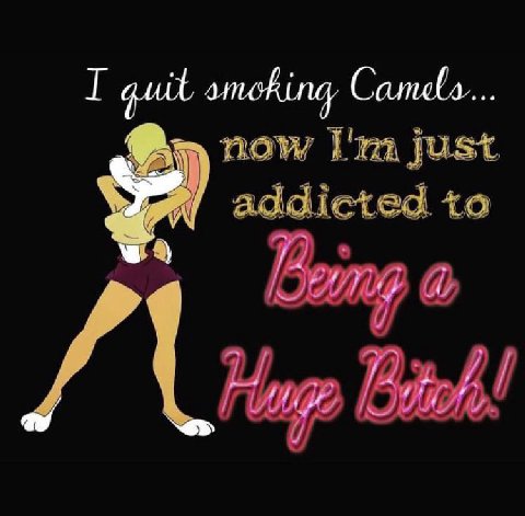 I quit Camela now just addicted toa Мар