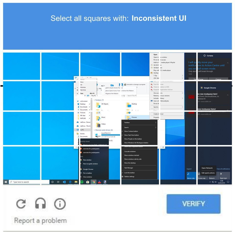 Select all squares with: Inconsistent соо Report a problem