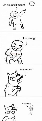 по, a full moon! Hnnnnnng! Arrroooooo! Fucking furry