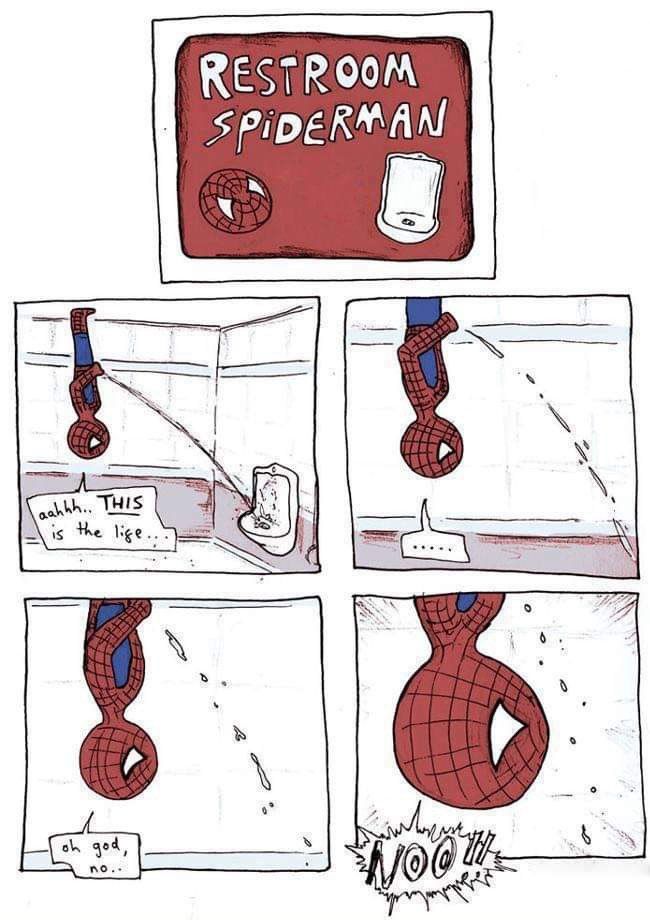 RESTROOM SPIDERMAN А к 4 (9