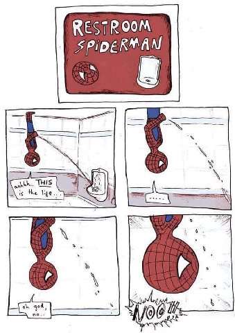 RESTROOM SPIDERMAN А к 4 (9