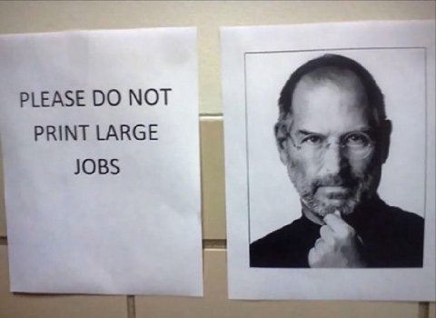 PLEASE МОТ PRINT LARGE JOBS