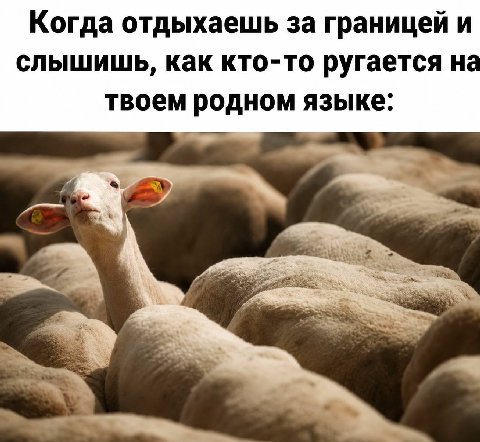 Когда отдыхаешь за границей и слышишь, как кто-то ругается не твоем родном языке. 5