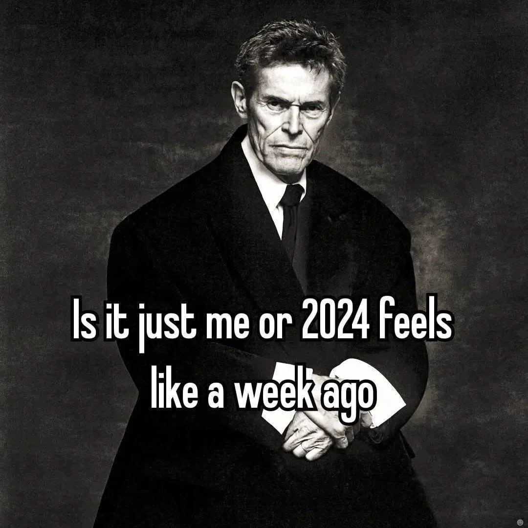 it just me or 2024 Feels like a