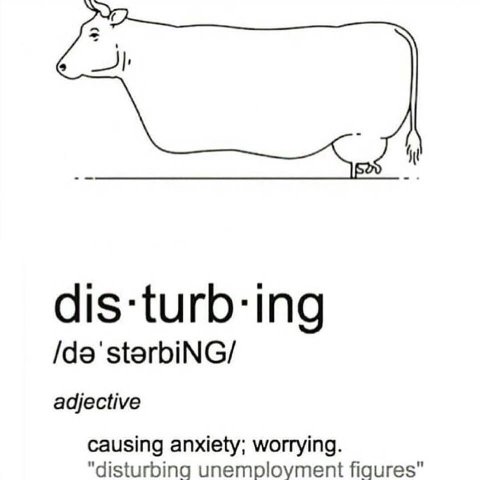adjective causing anxiety; worrying. "disturbing unemployment figures