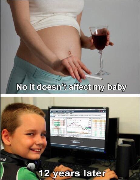 No it doesn’t affect my baby 12 years later