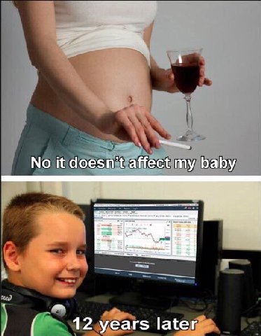 No it doesn’t affect my baby 12 years later