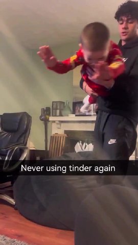 Never using tinder again