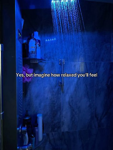 Yes, but imagine how relaxed you'll feel