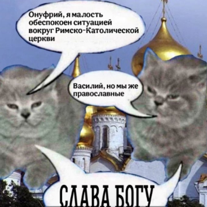 Онуфрий, ямалость обеспокоен ситуацией вокруг Римско-Католической церкви Василий, номы же 1 равославные и 8