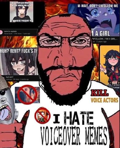 MEANT W-WAIT, DON'T UNFOLLOW ME GIRL HUH? RENT? FUCK’S VOICE ACTORS i НАТЕ