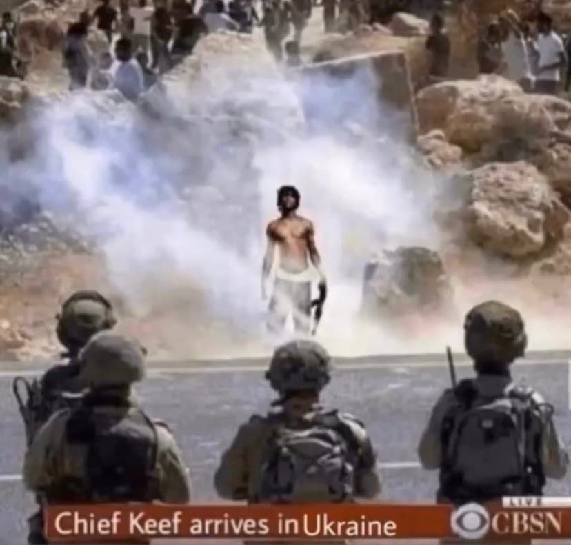 Chief Keef arrives in Ukraine