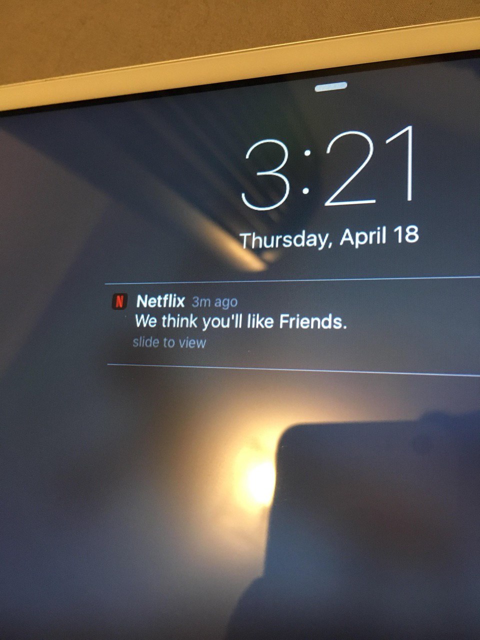 Thursday, April 18 Netflix We think you'll like Friends.