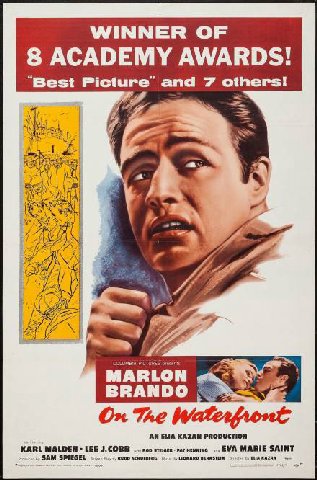 В порту (1954)

Даже моя любовь к фильму Трамвай «Желание» (1951) не способна затмить мысли о стукачестве Элии Казана, тем более их сложно отбросить, когда сюжет фильма В порту строится вокруг этой те