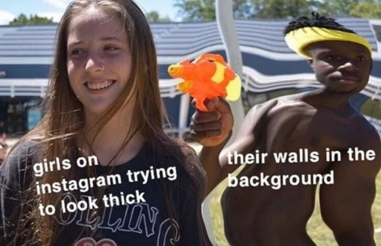 walls in the iris tagram trying ackgrou in to