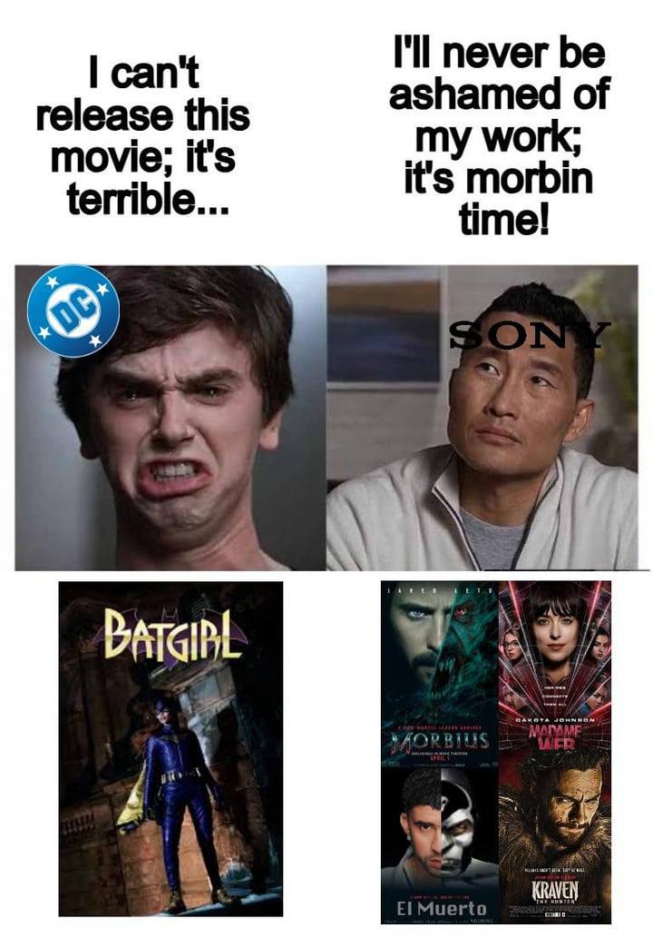 I'll never be can't ashamed of release this my work; movie; it's it's morbin terrible. time! А KRAVEN